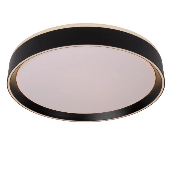 Lucide NURIA - Flush ceiling light - Ø 40 cm- LED 3 StepDim - 1x24W 2700K - Black - detail 2